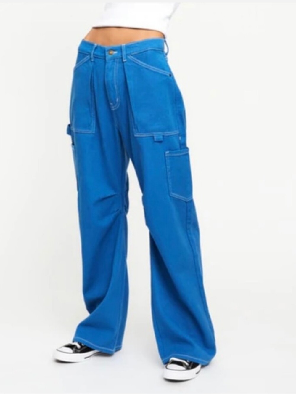 LIONESS MIAMI VICE PANT (BLUE) Size Medium